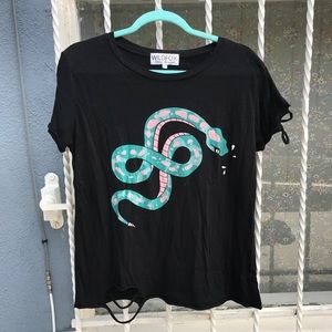 Wildfox snake T-shirt